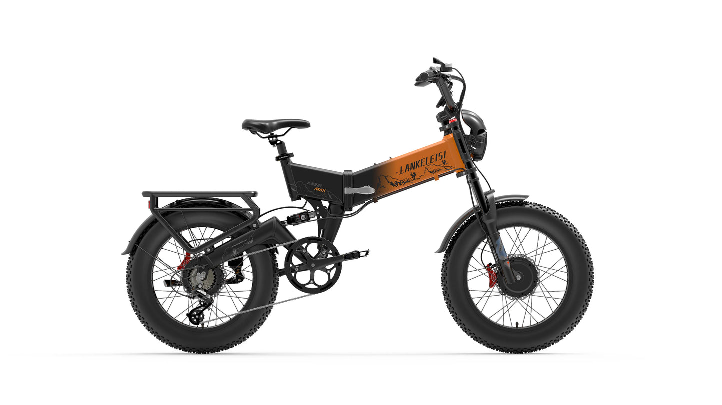 vélo léger et pliant électrique avec double moteur