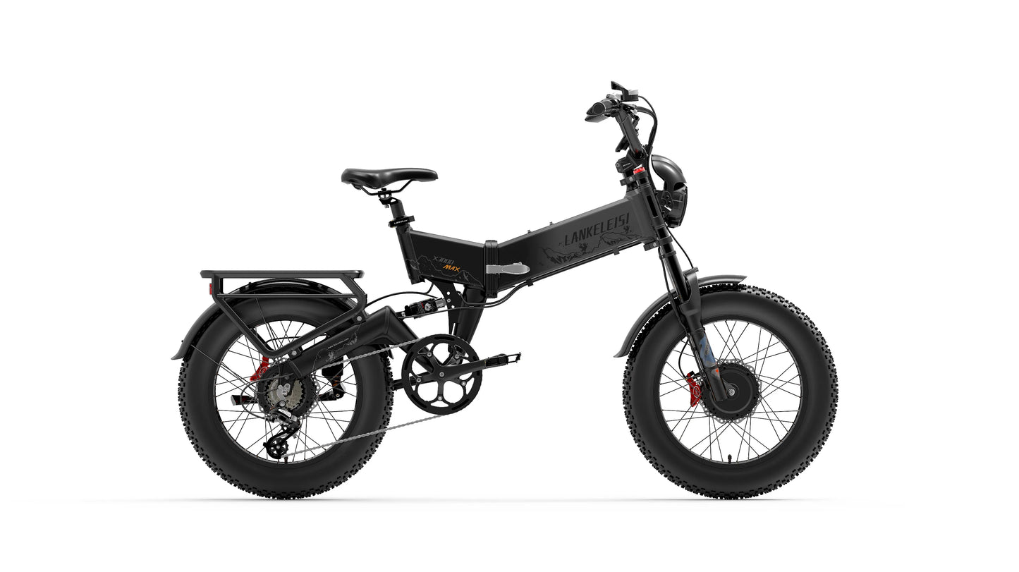 vélo léger et pliant électrique avec double moteur