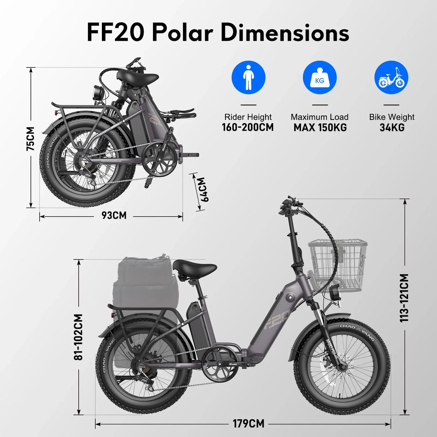 Vélo VTT électrique léger et pliant