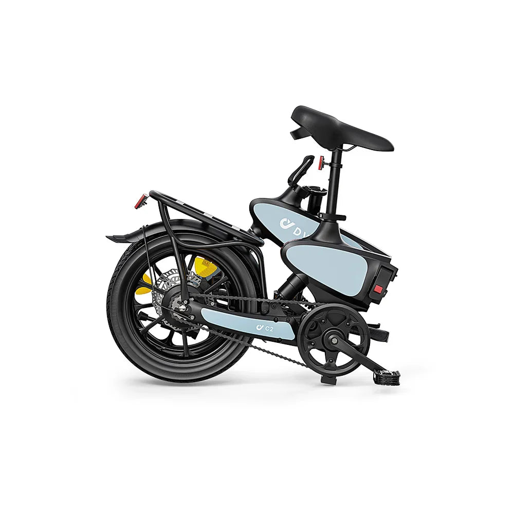 Mini vélo léger et pliant électrique a vitesse