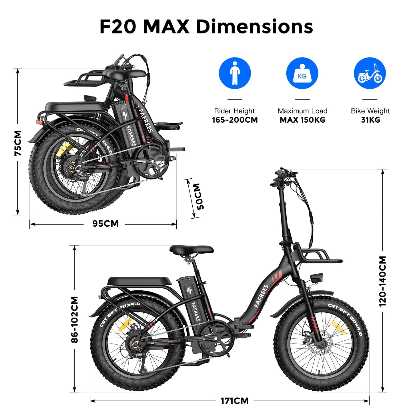 Vélo électrique léger et pliant avec batterie Samsung