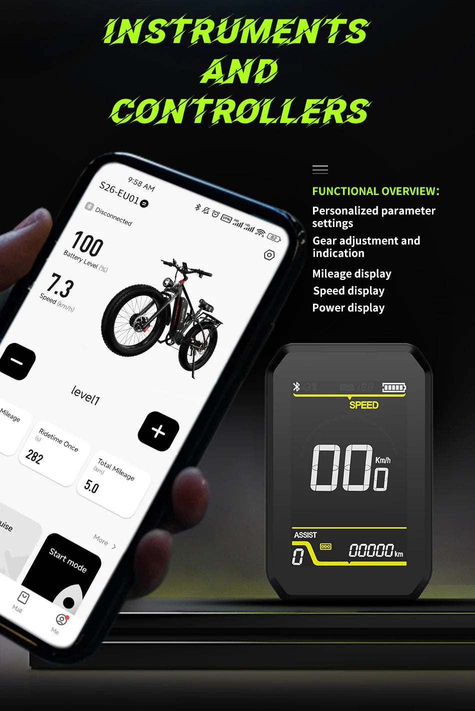 VTT électrique mixt