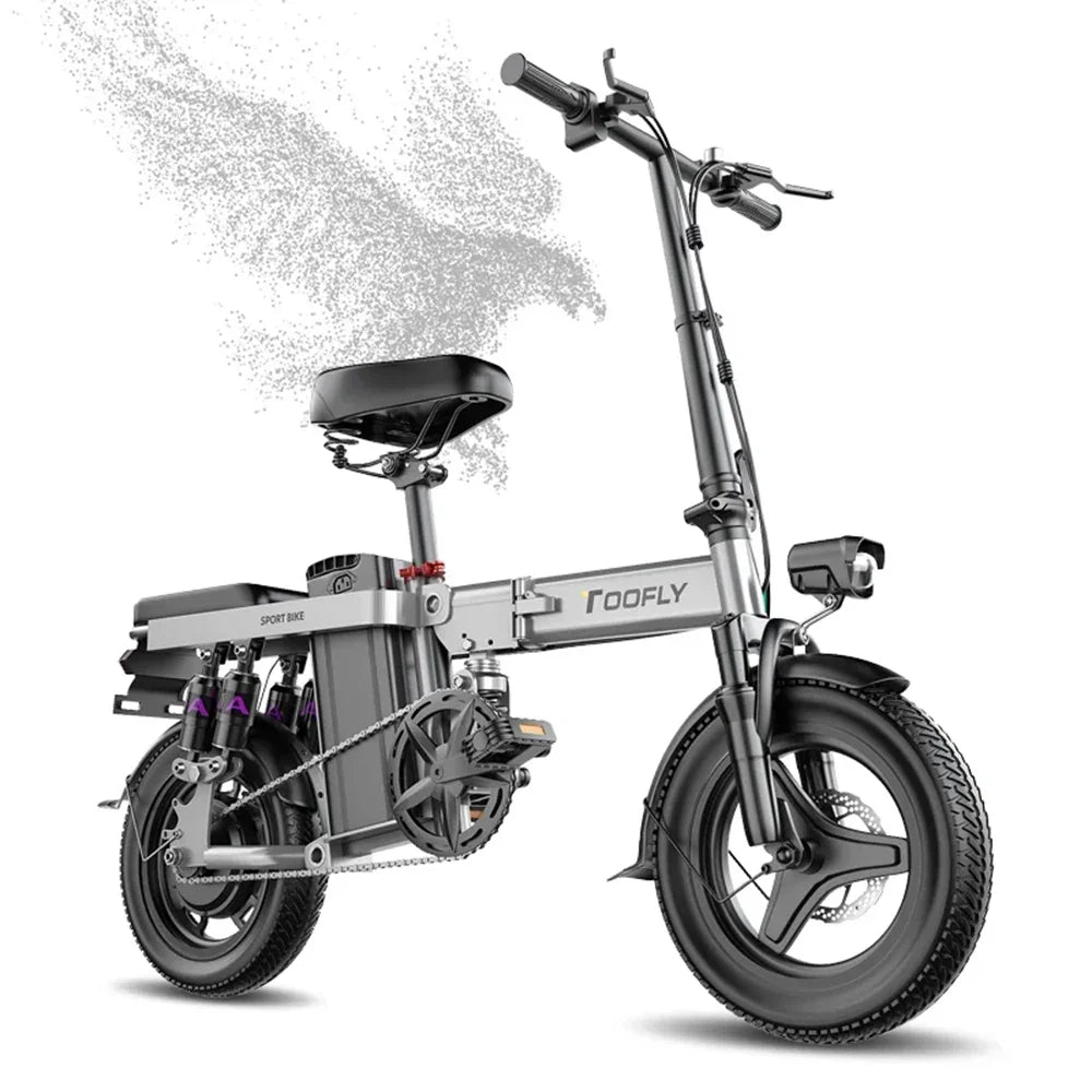 Vélo électrique léger et pliant pour adulte
