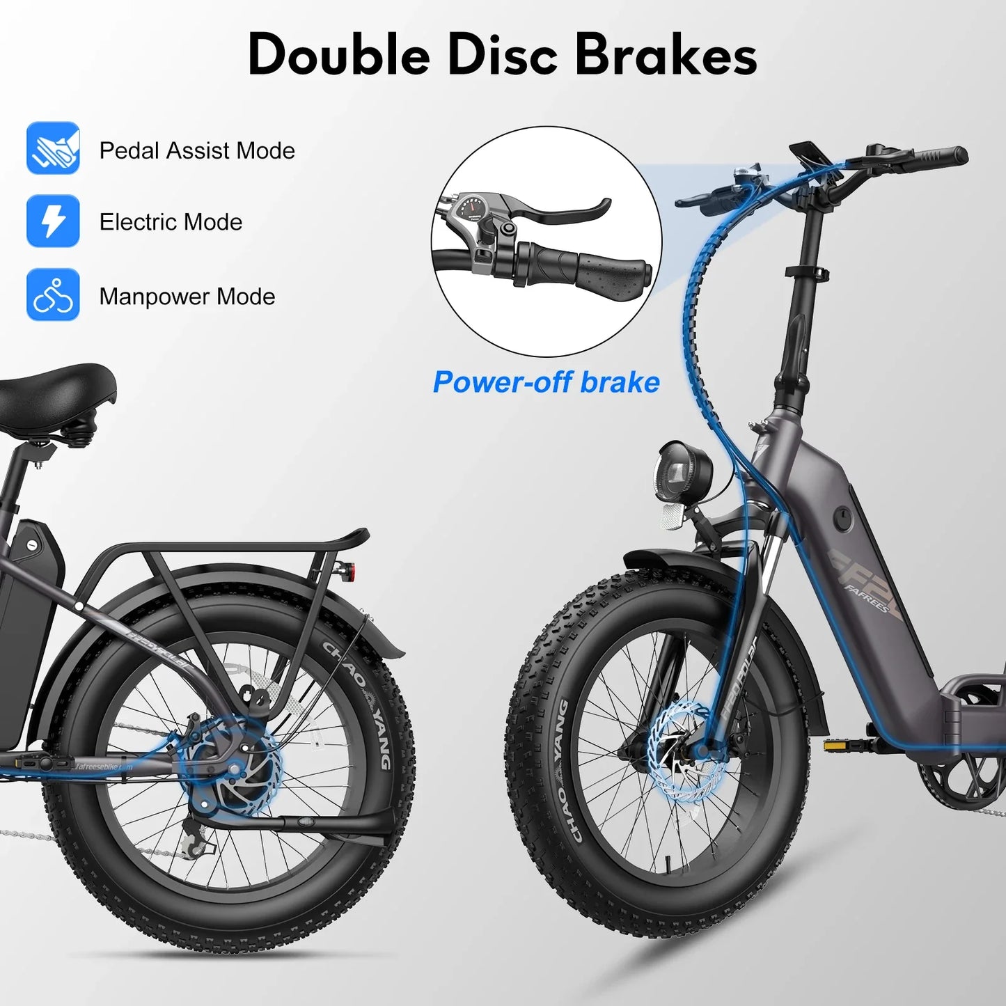 Vélo VTT électrique léger et pliant