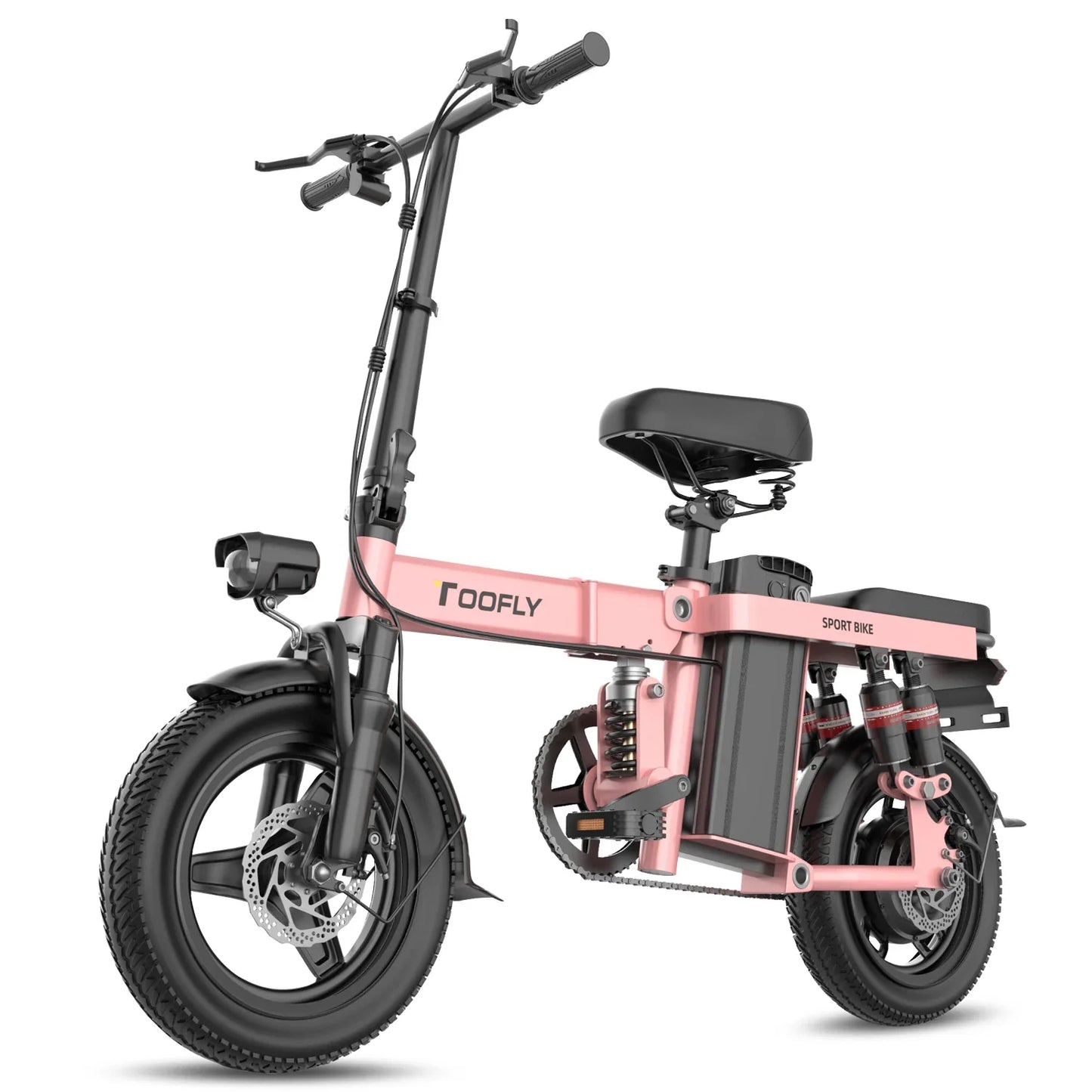 Vélo électrique léger et pliant pour adulte