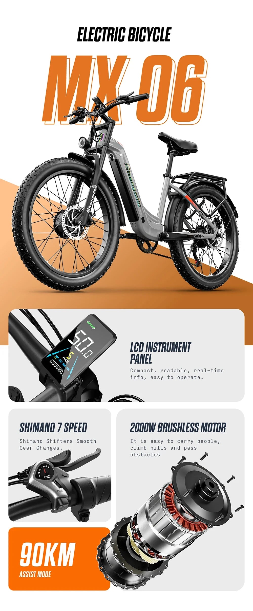 VTT vélo électrique hybrid