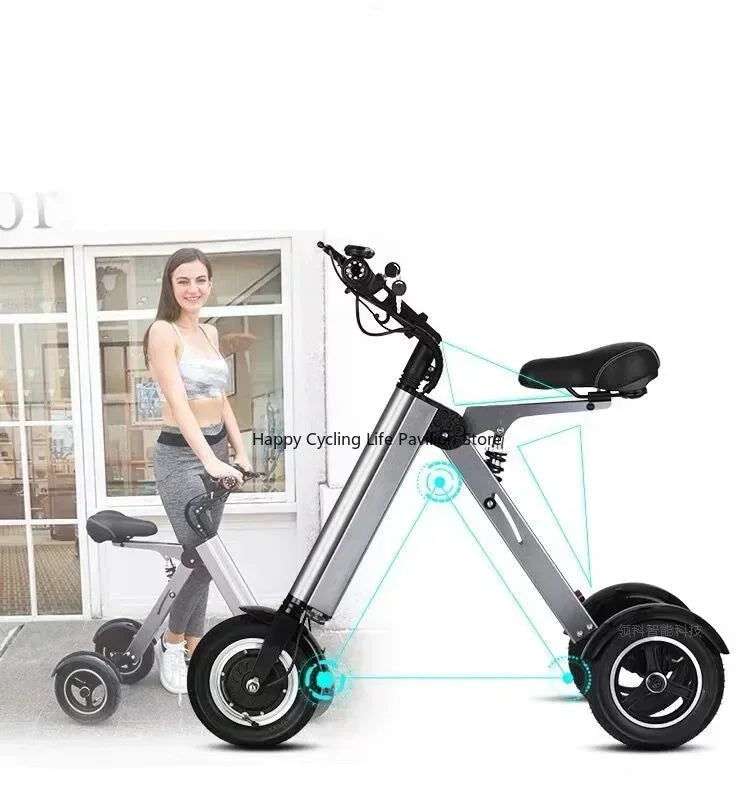 Vélo électrique léger et pliant Portable