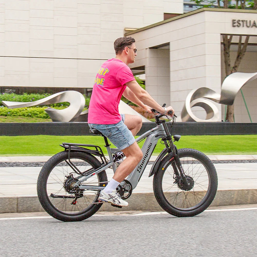 Vélo VTT électrique de montagne