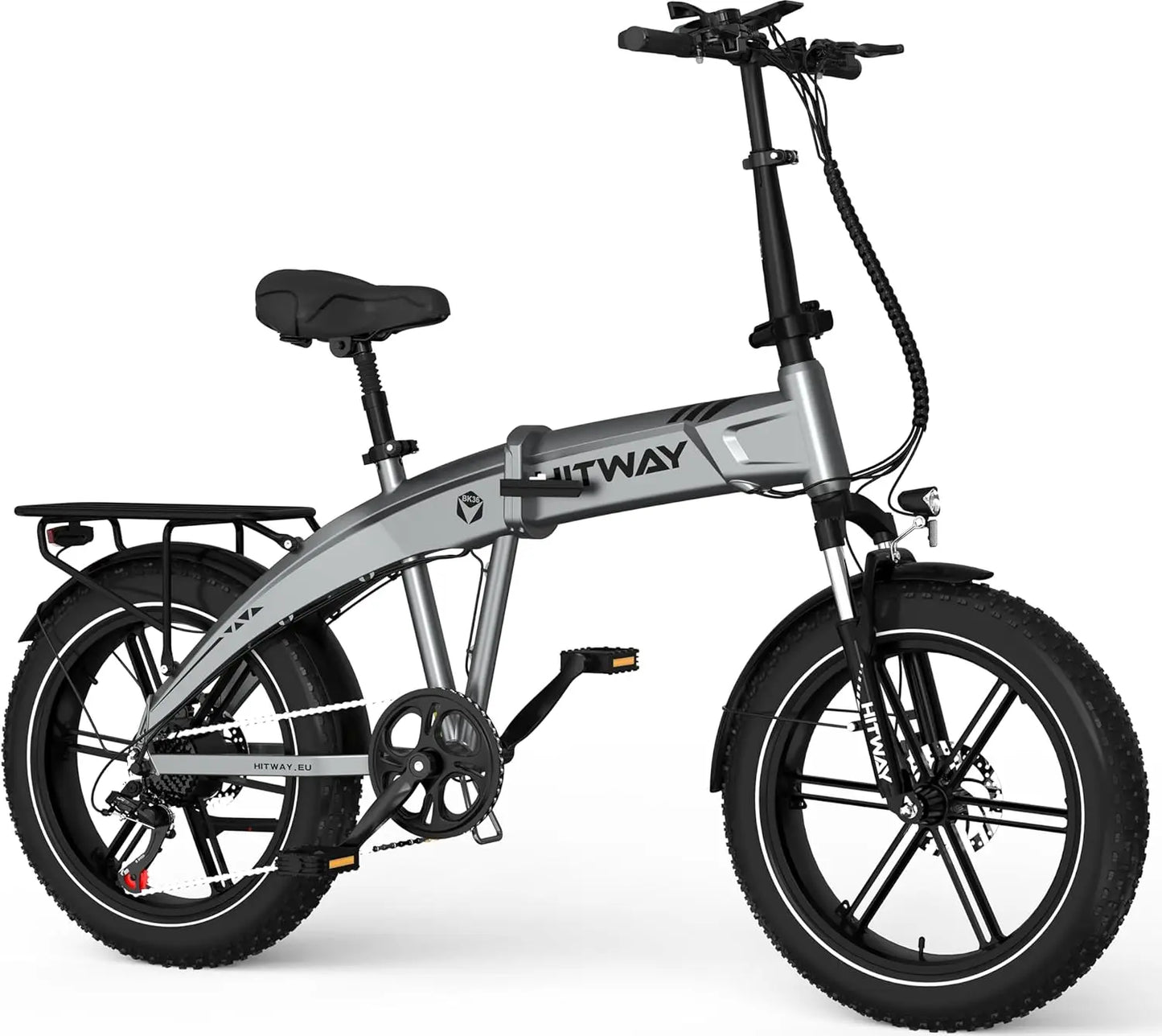Vélo léger et pliant a très grand autonomie de batteries