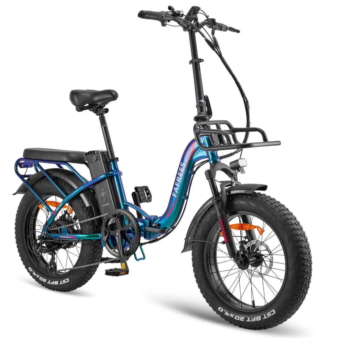 Vélo électrique léger et pliant avec batterie Samsung