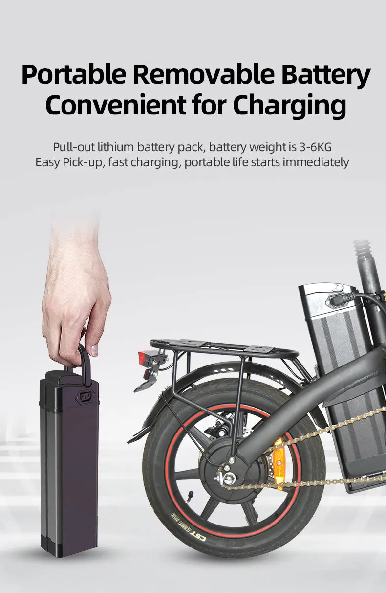 Mini vélo électrique léger et pliant