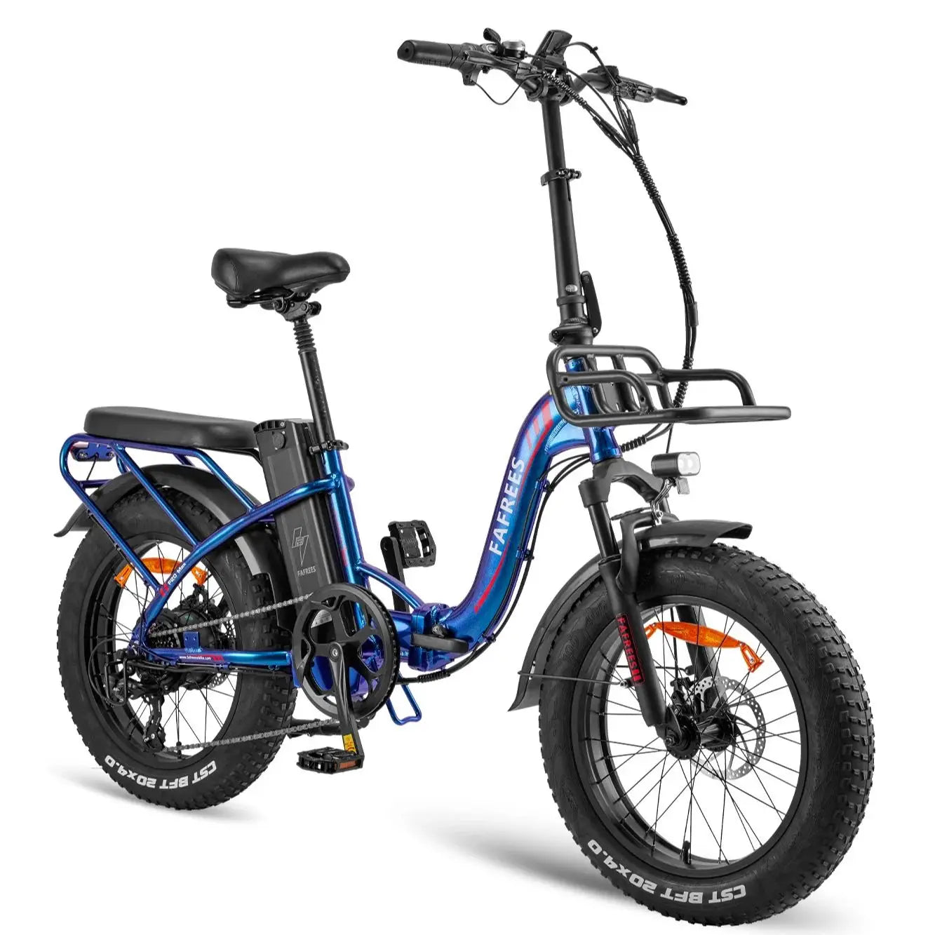 Vélo électrique léger et pliant avec batterie Samsung