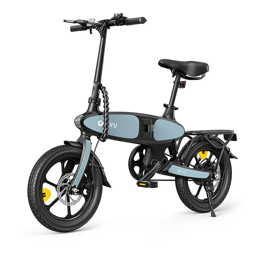 Mini vélo léger et pliant électrique a vitesse
