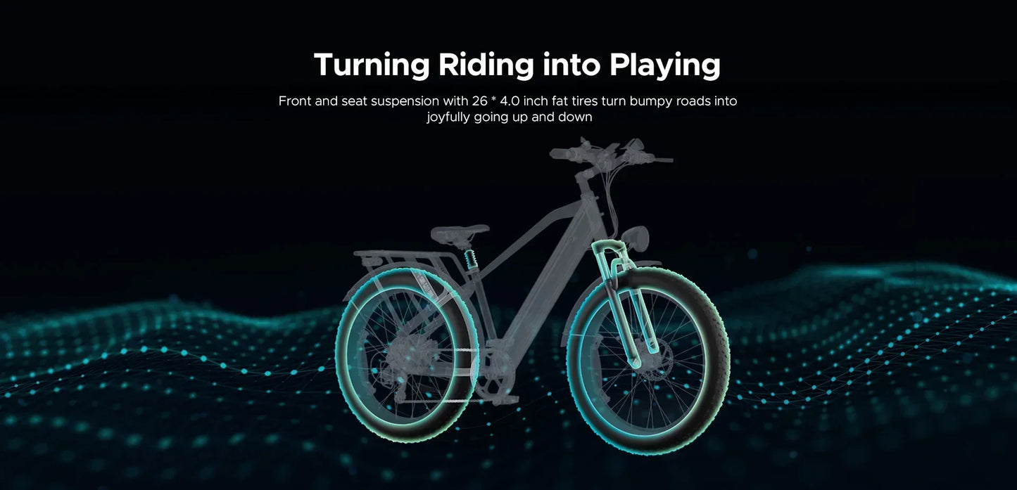Vélo VTT électrique Bonne autonomie