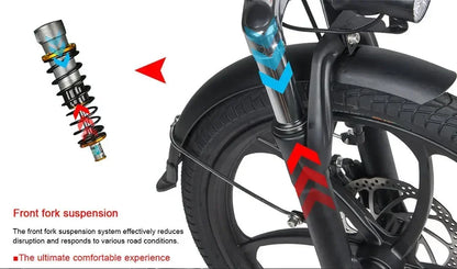 Vélo léger et pliant électrique haut de gamme Puissant