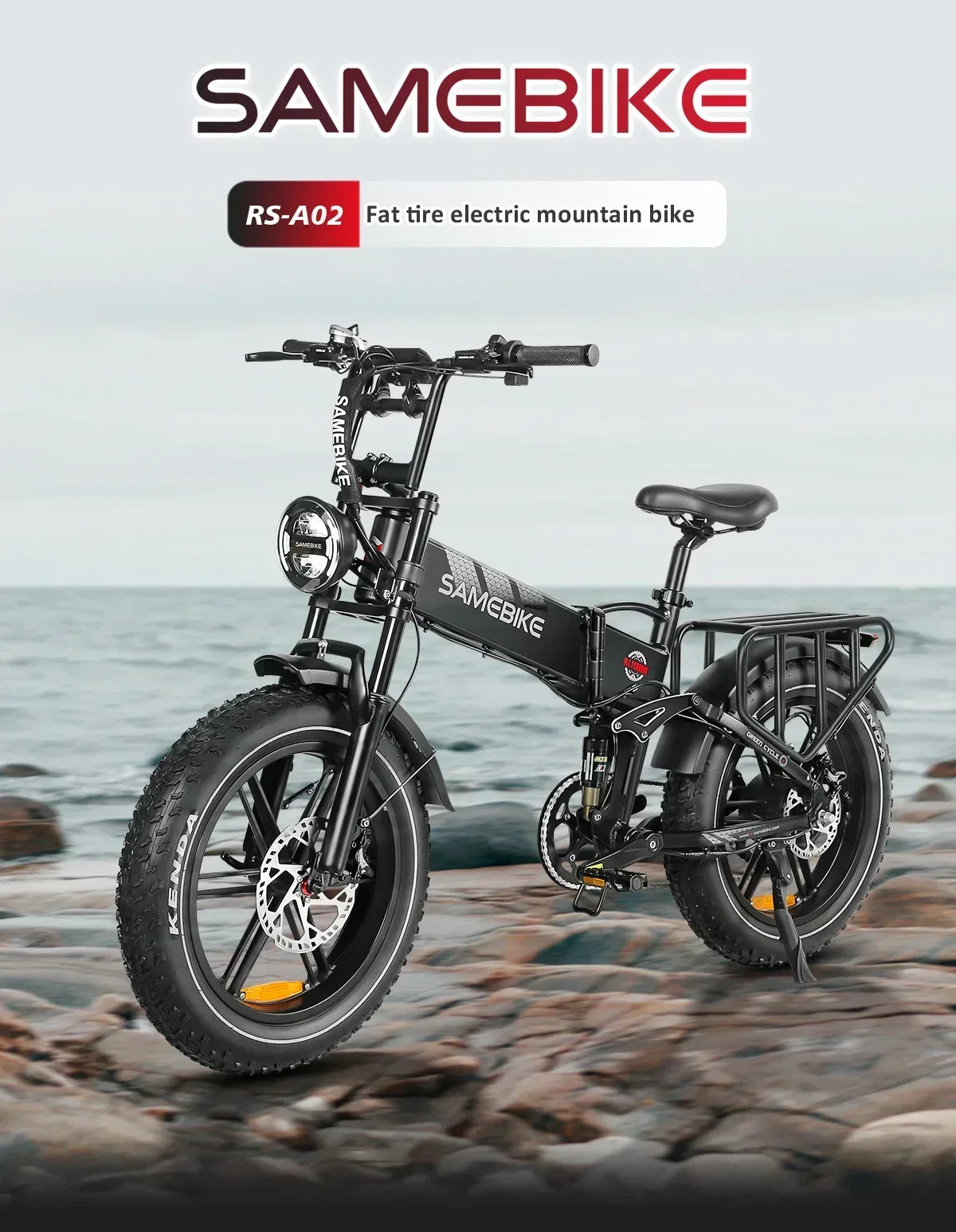 Vélo électrique léger et pliant avec Moteur 48V17AH