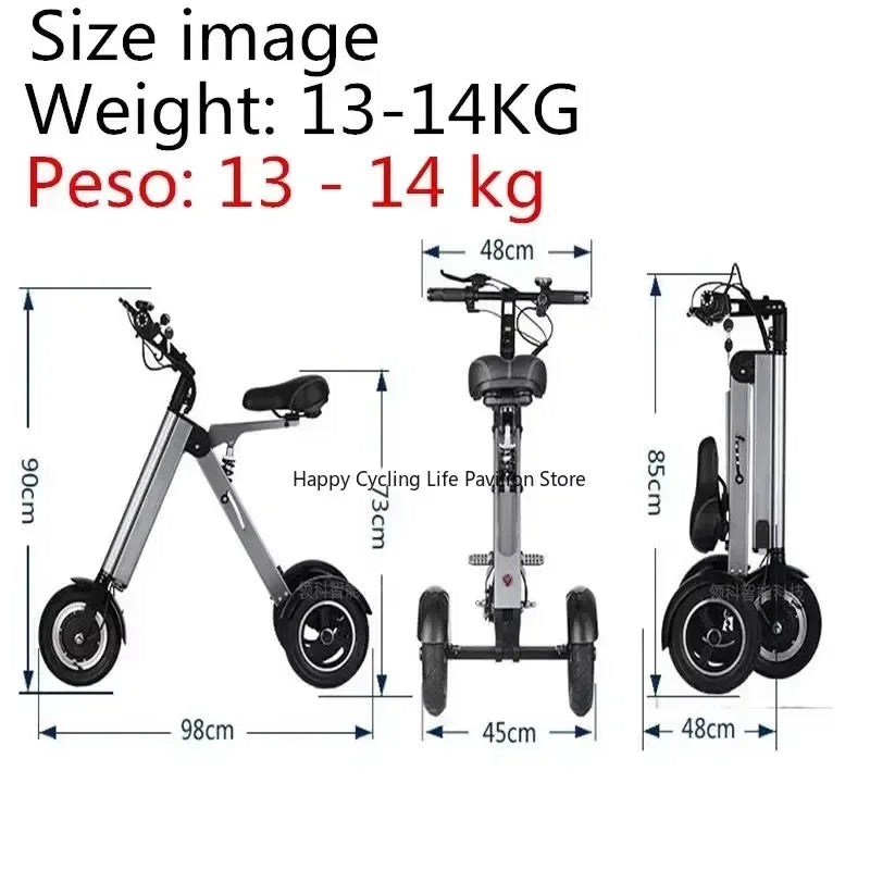 Vélo électrique léger et pliant Portable