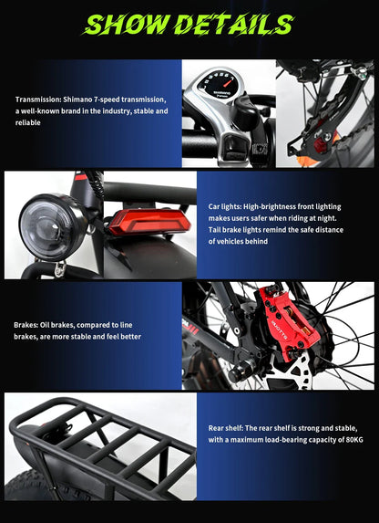 VTT électrique mixt