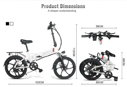 Vélo léger et pliant électrique haut de gamme Puissant
