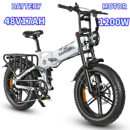 Vélo électrique léger et pliant avec Moteur 48V17AH