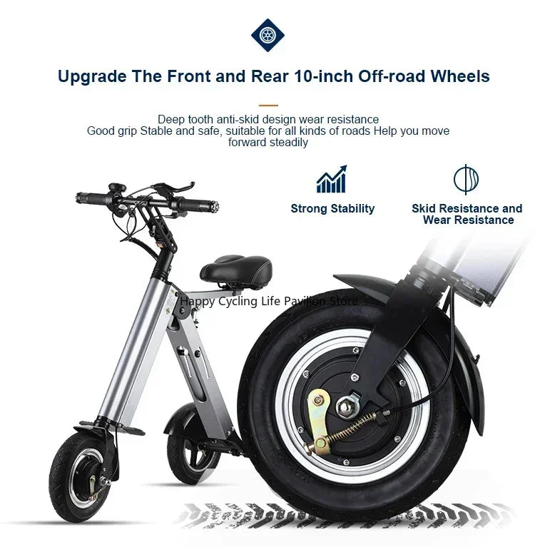 Vélo électrique léger et pliant Portable