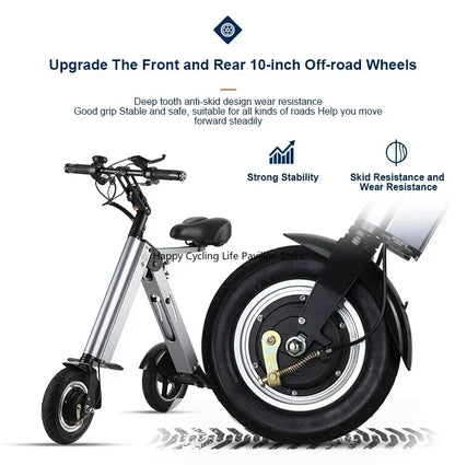 Vélo électrique léger et pliant Portable